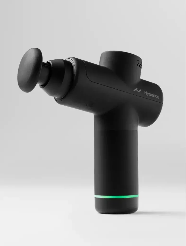 hypervolt go 2 black ergonomic design